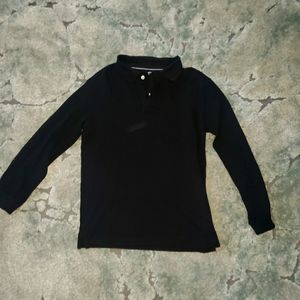 Boys black Gap polo shirt, xxl, 14/16